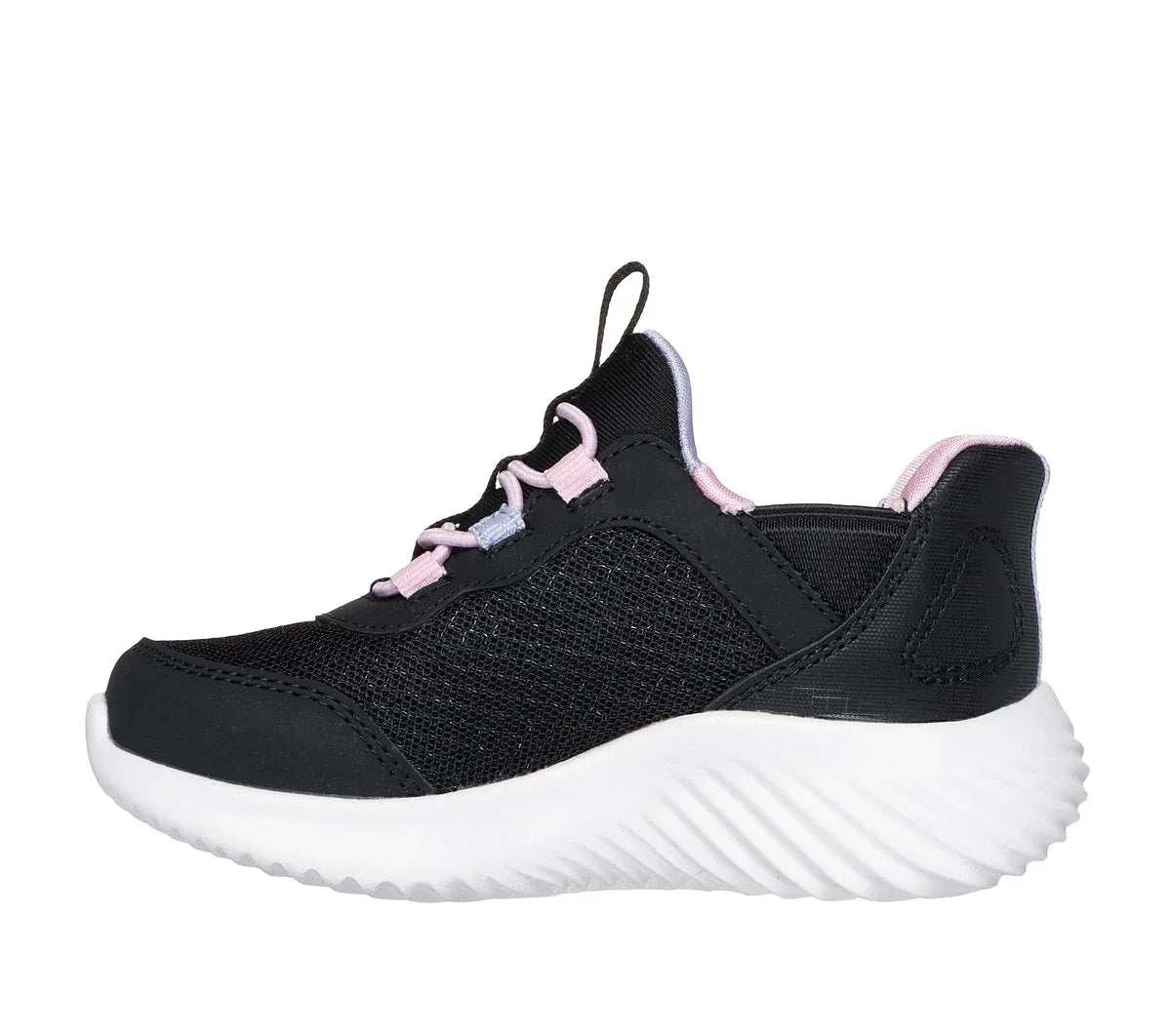 Girls' Skechers Slip-ins Bounder Simple Cute Easy-Wear Memory Foam Sneakers - Gomix Brands Outlet