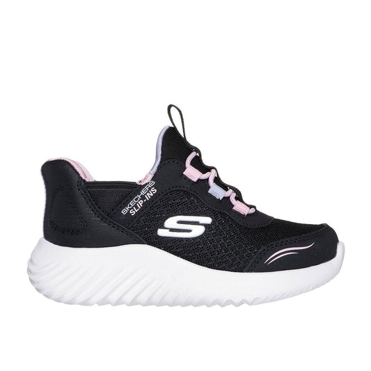 Girls' Skechers Slip-ins Bounder Simple Cute Easy-Wear Memory Foam Sneakers