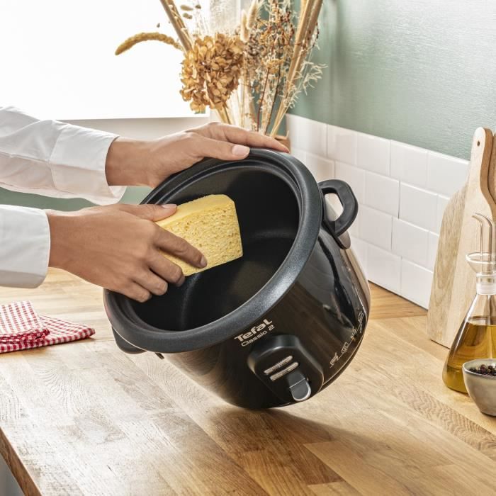 Tefal Classic 2 Automatic Rice Cooker: Perfect Fluffy Rice, Steamer, Keep Warm