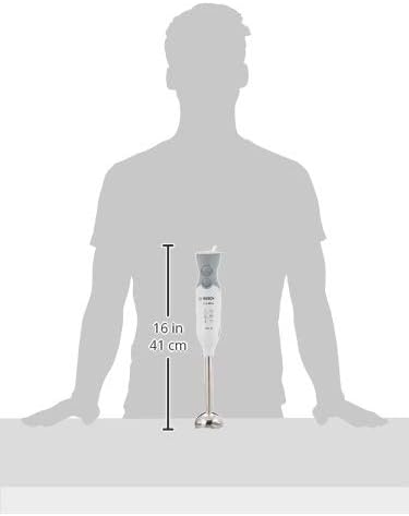 Bosch ErgoMixx 600W Hand Blender: Powerful Immersion Mixer, Whisk, Chopper