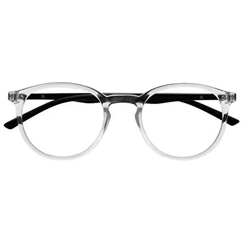 OPULIZE Met Blue Light Reading Glasses Slim Round Frame Anti‑Glare - Gomix Brands Outlet