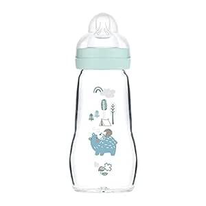 MAM Feel Good Glass Baby Bottle (260 ml) - Gomix Brands Outlet