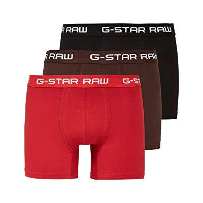 G-Star Raw Men's Classic Trunk 3 boxers per pack Stretch Boxer Shorts - Gomix Brands Outlet