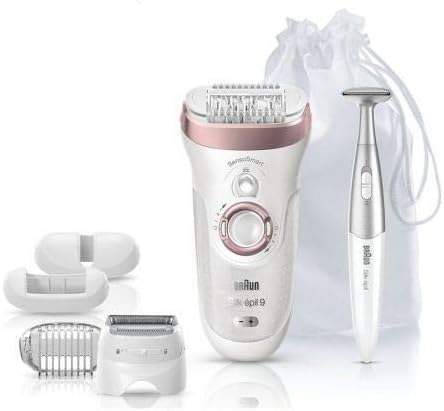 Braun Silk Epil 9/890 Rose Gold Smart Wet-Dry Epilator