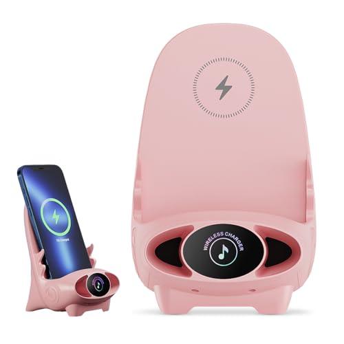 Mini Chair Wireless Fast Charger - Pink Qi 15W Phone Holder - Gomix Brands Outlet