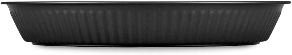 Formegolose 24cm Flan Tin with Double Non-Stick Steel Coating Black - Gomix Brands Outlet