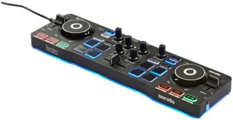 Hercules DJControl Starlight Compact DJ Controller with Serato DJ Lite