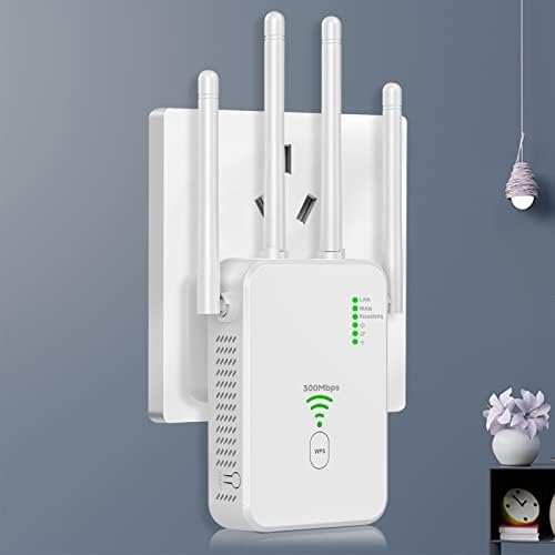 Universal WiFi Repeater Extender - Dual-Band AC1200M/AC300M, Wall Plug, WPS
