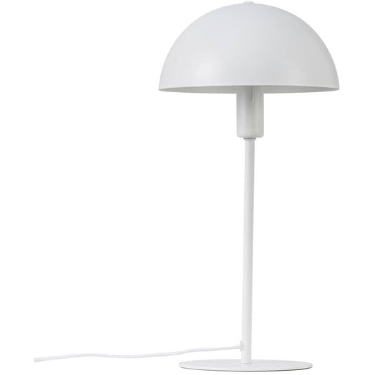 Nordlux Ellen White Metal Table Lamp with E14 40W Switch