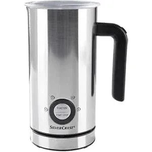 Silvercrest Automatic Stainless Steel Milk Frother SMA 500 F1 Hot Cold Foam - Gomix Brands Outlet