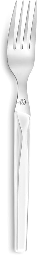 Lou Laguiole Rising Sun 24-Piece White Cutlery Set for Six