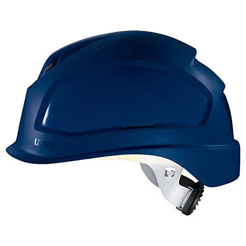 Uvex Pheos B-S-WR Ventilated Construction Helmet – Blue, Lightweight, EN397 Certified - Gomix Brands Outlet