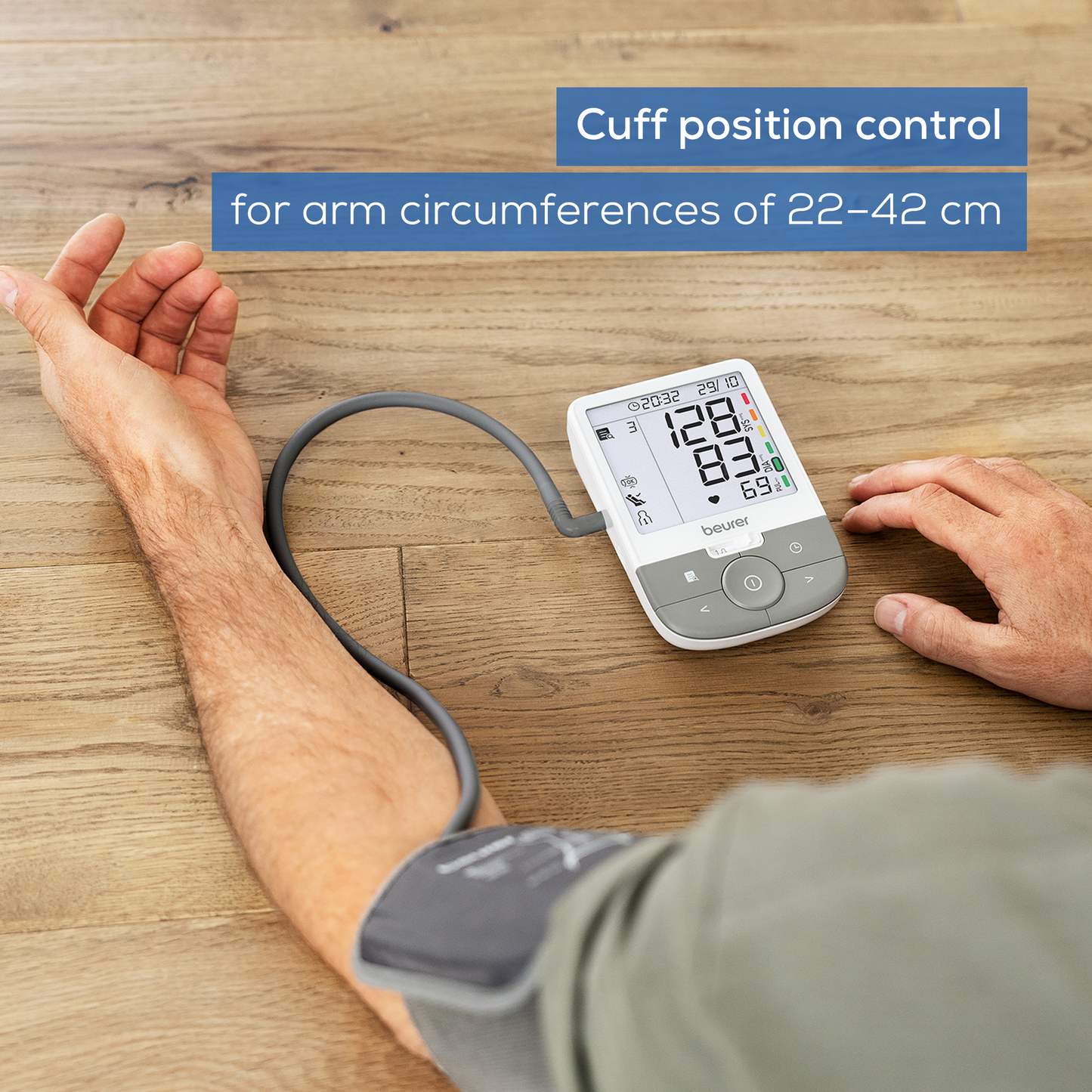 Beurer BM 53 Upper Arm Blood Pressure Monitor with Advanced Arrhythmia Detection