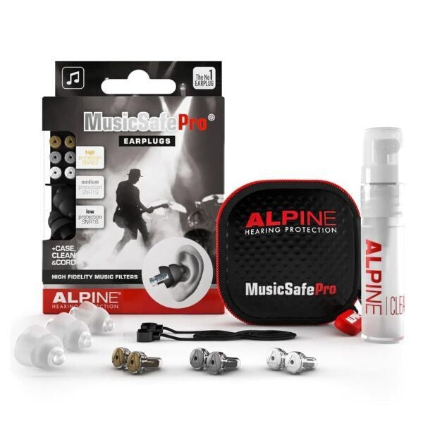 Alpine MusicSafe Pro Professional Musicians Earplugs with 3 Filter Sets