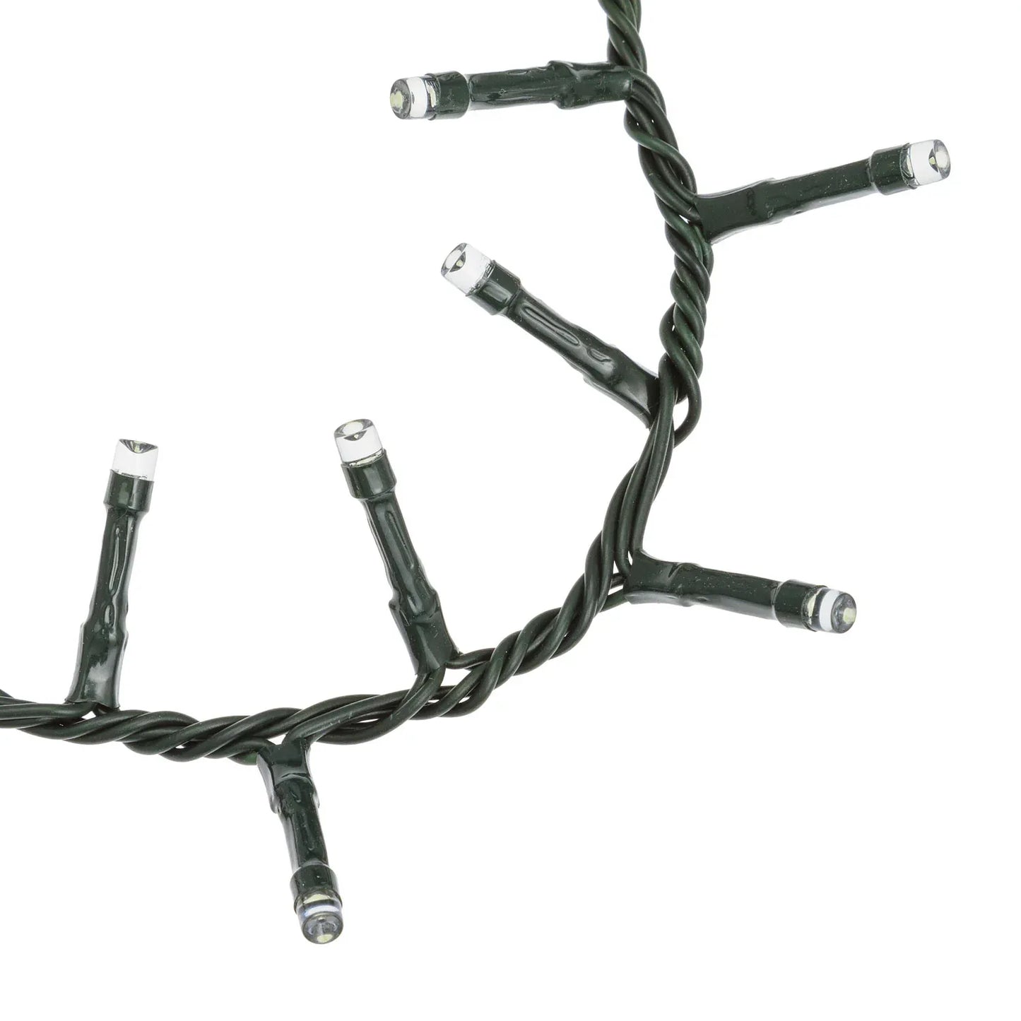 20m 1000 LED Warm White Mini Cluster String Lights, Green Cable, Indoor/Outdoor - Gomix Brands Outlet