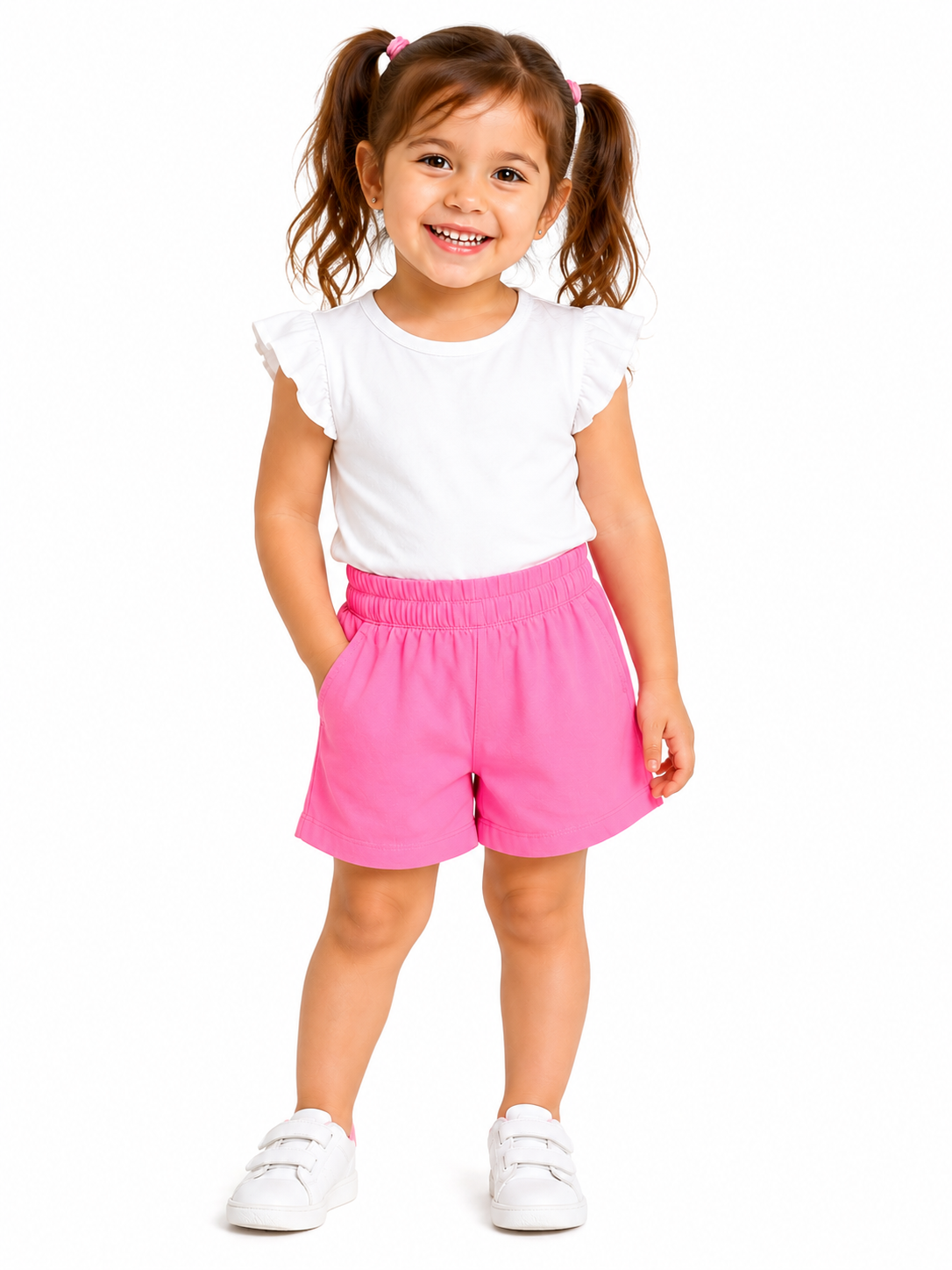 Lupilu Girls Shorts viscose-linen
