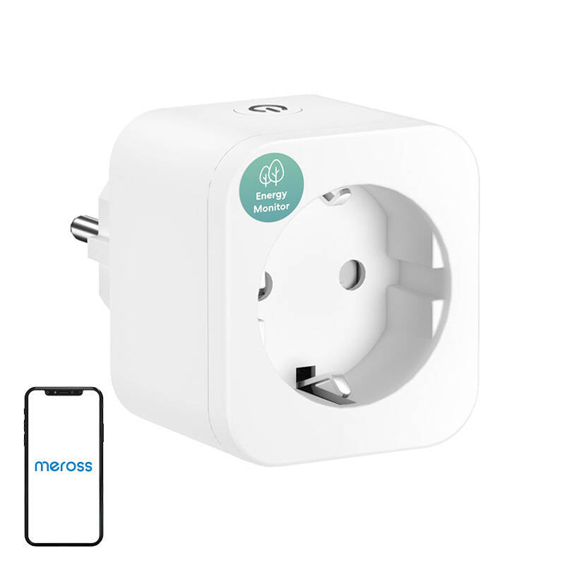 Meross MSS305-EU Wi‑Fi Smart Plug with Energy Monitoring