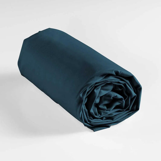 DOUCEUR D'INTERIEUR Emeraude Cotton bed sheet