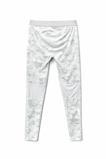 All In Motion Boys Gray Tie Dye Legging Elastic Waist