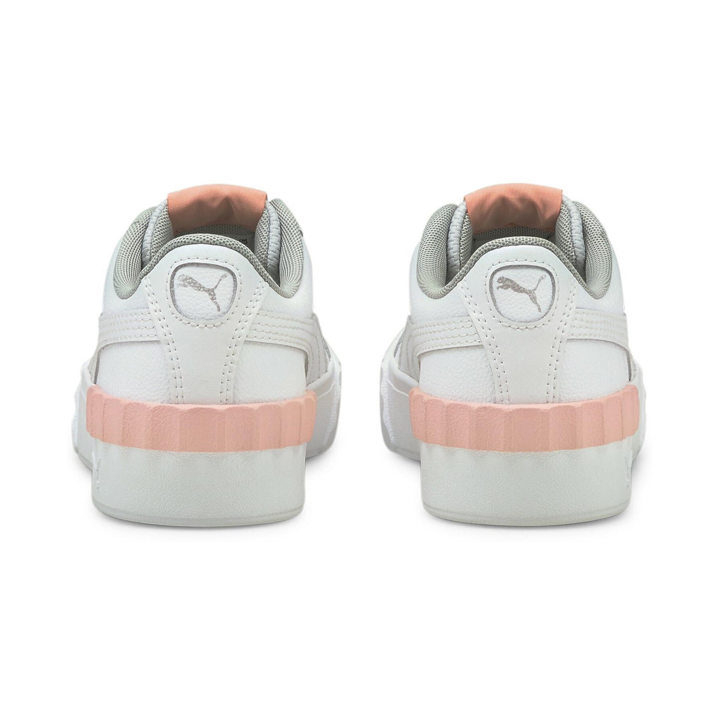 Puma Carina Lift Junior Sport Sneakers: Stylish White Platform Shoes for Kids