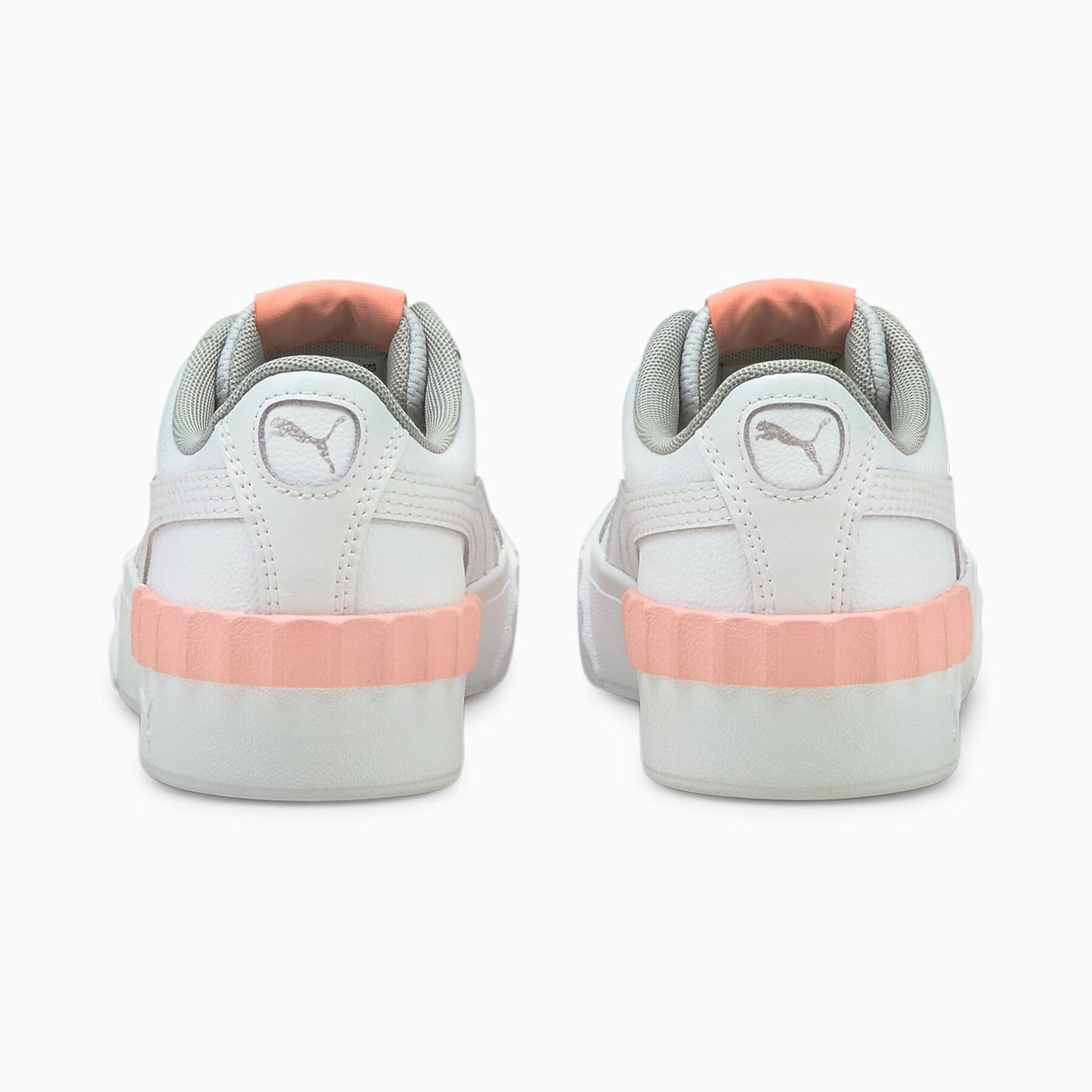 Puma Carina Lift Junior Sport Sneakers: Stylish White Platform Shoes for Kids