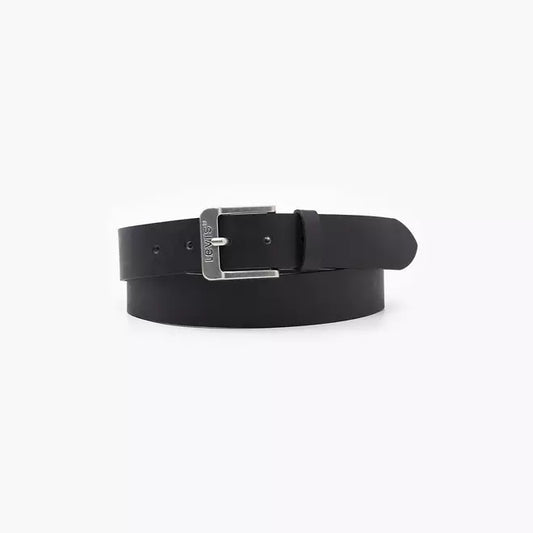 Levi's Unisex Black Leather Belt