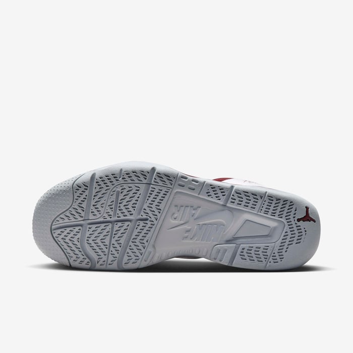 Jordan Stay Loyal 3 Men's Basketball Shoes - White/Wolf Grey/Team Red