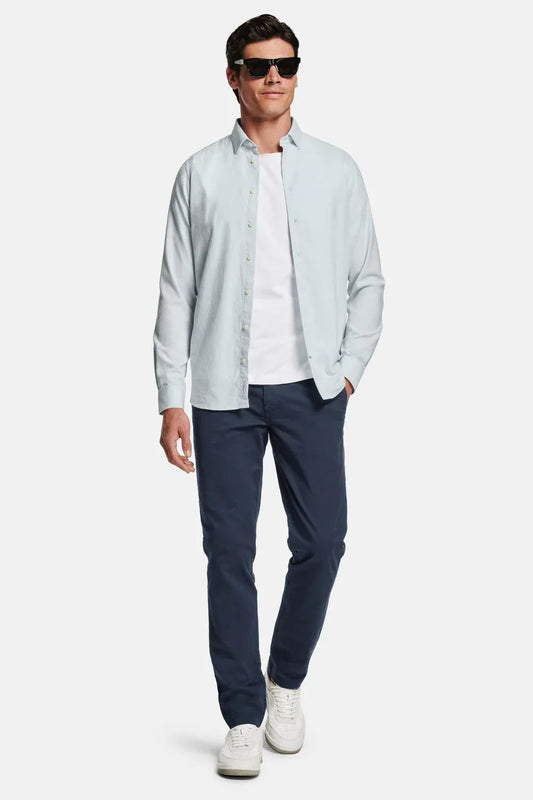 MR MARVIS Cosmics Men's Slim Fit Chino Trousers with Elastic Waistband - Gomix Brands Outlet