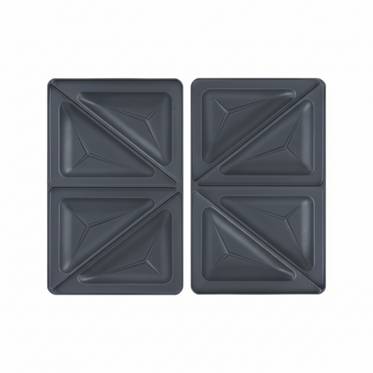 Tefal Snack Collection Triangle Toasted Sandwich Plates Set