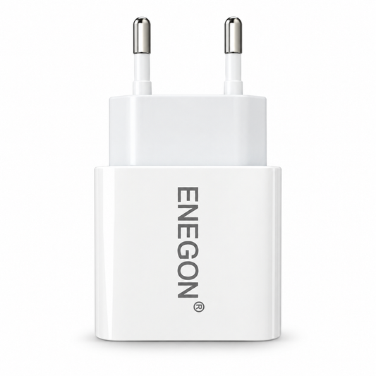 ENEGON 20W Type C Fast Charging Power Adapter – EU Plug