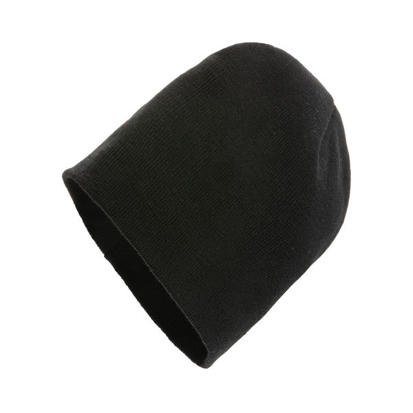 Impact AWARE™ Sustainable Polylana Classic Beanie - Eco-Friendly Black Knit Hat