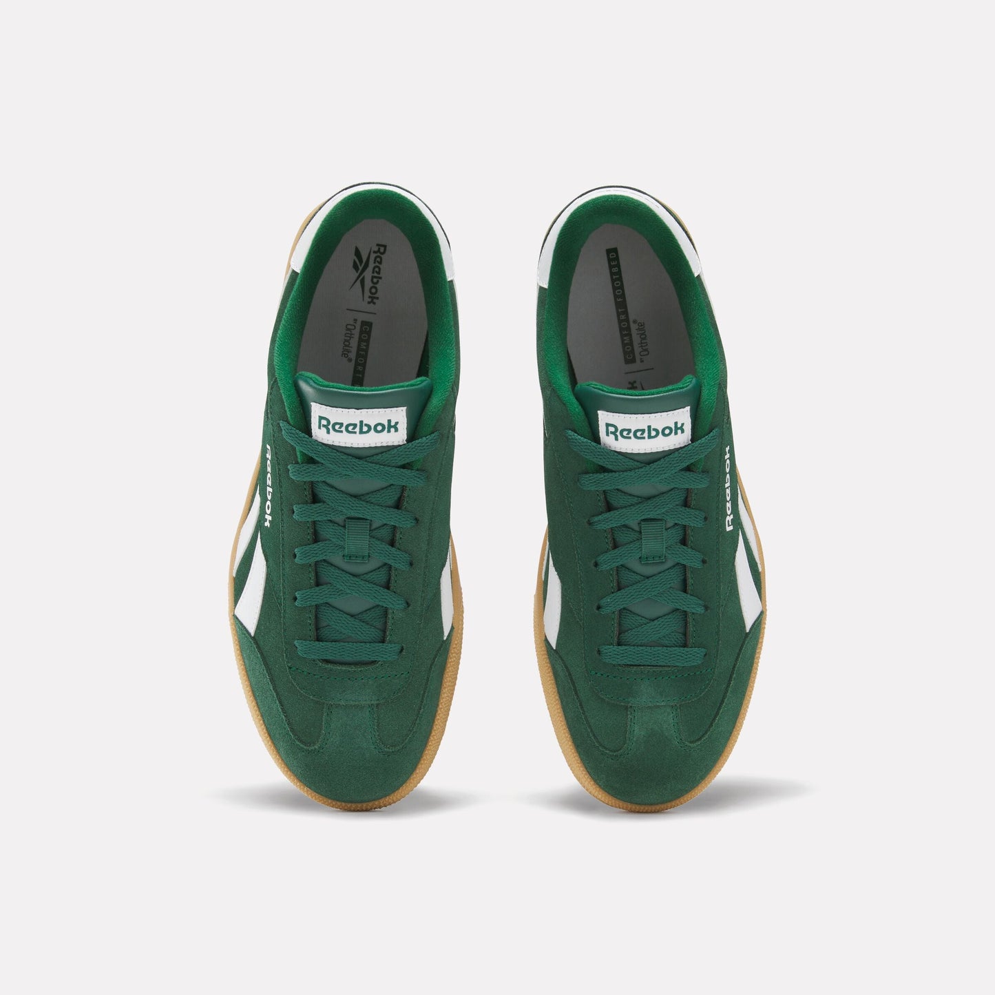 Reebok Smash Edge Trainer 'Green' Men's Lifestyle Sneakers with Gum Sole