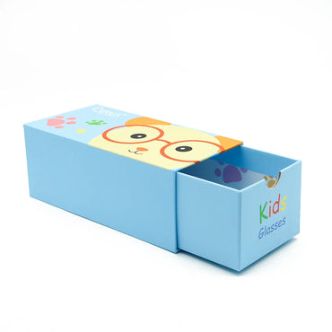 Blue Kids Eyeglasses Case – Durable Anti‑Collision Protective Bag - Gomix Brands Outlet