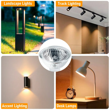 50W MR16 Halogen Bulb Pack – Dimmable 1 Pack - Gomix Brands Outlet