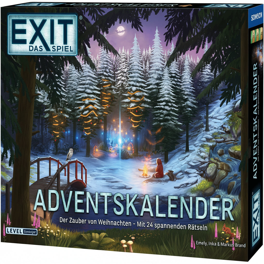 EXIT® Escape Room Advent Calendar The Magic of Christmas Puzzle