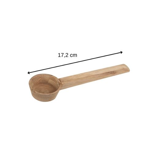 FACKELMANN Bamboo Coffee Scoop: Perfect Measure for Your Daily Brew