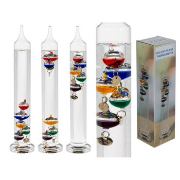 Galileo Glass Thermometer #71/3166 Precise Health Safety Instrument