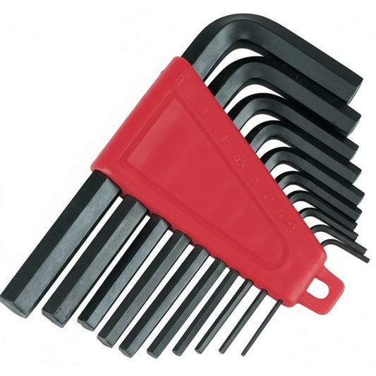 Cablefinder 10-Piece Metric Hex Allen Key Set 2-10mm Chrome Vanadium