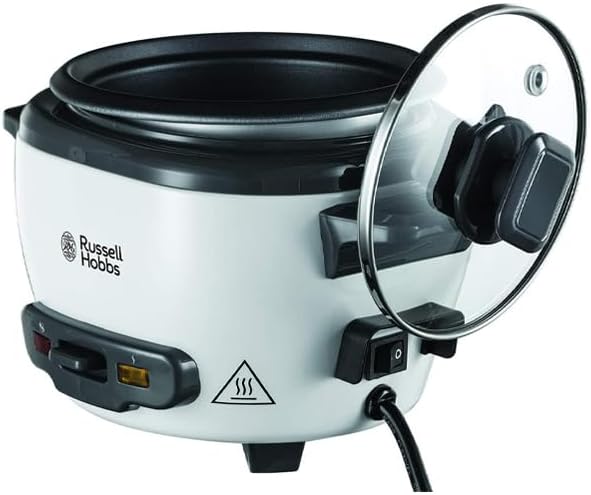 Russell Hobbs 0.4 Liter Mini Rice Cooker with Removable Non-Stick Bowl