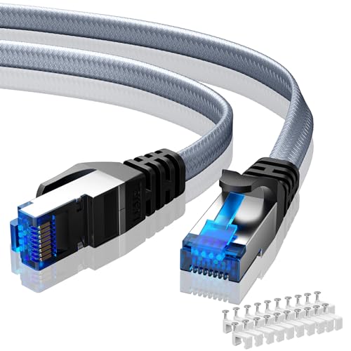 BUSOHE BU-8-RJ45 Cat 8 Ethernet Cable 15m Grey