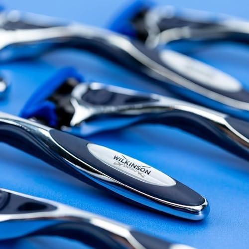 Wilkinson Sword Hydro 5 Skin Regular Protection – 5 Sheet Razor with 13 Refills and Pro‑Vitamin B5 Gel