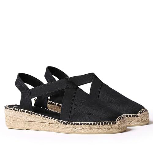 TONI PONS Verona Women's Vegan Cotton Wedge Espadrille. - Gomix Brands Outlet