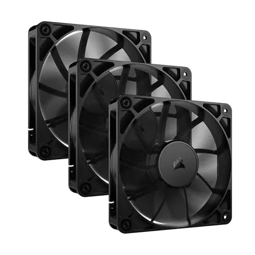 Corsair RS120 120mm PWM Low-Noise Magnetic Dome Fan / BLACK - Gomix Brands Outlet
