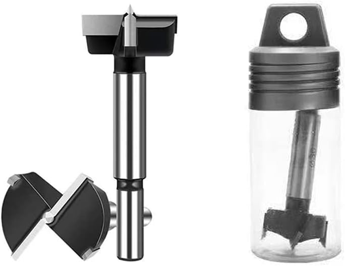 STORMCUBE 20mm 2-Cutter Forstner Drill Bits for Woodworking