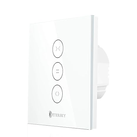 Etersky Smart WiFi Roller Shutter Switch – Touch Panel, Alexa Compatible