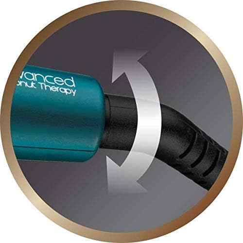 Remington Advanced Coconut Therapy Curling Wand with Anti‑Slip Barrel