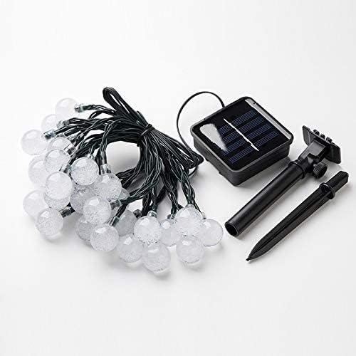 Solar Crystal Ball LED Fairy String Lights