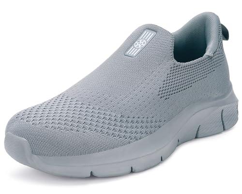 Hsyooes Women's Breathable Slip-On Fitness Sneakers – Lightweight Walking Shoes. - Gomix Brands Outlet