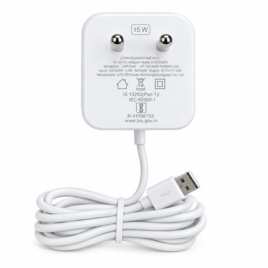 15W 12V Adapter Power Supply Charger for Amazon Echo Devices