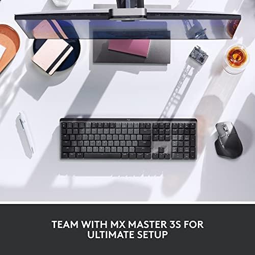 Logitech MX Mechanical Mini Wireless Keyboard with Tactile Backlight